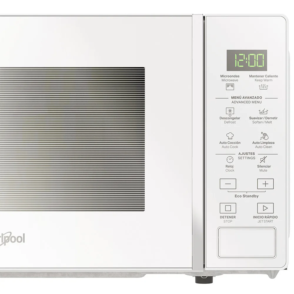 Miniatura 2 - MICROONDAS WHIRLPOOL WMS20BZIM 20L S/ GRILL BLANCO - WHIRLPOOL - Microondas - Rapidito - Loma Grande