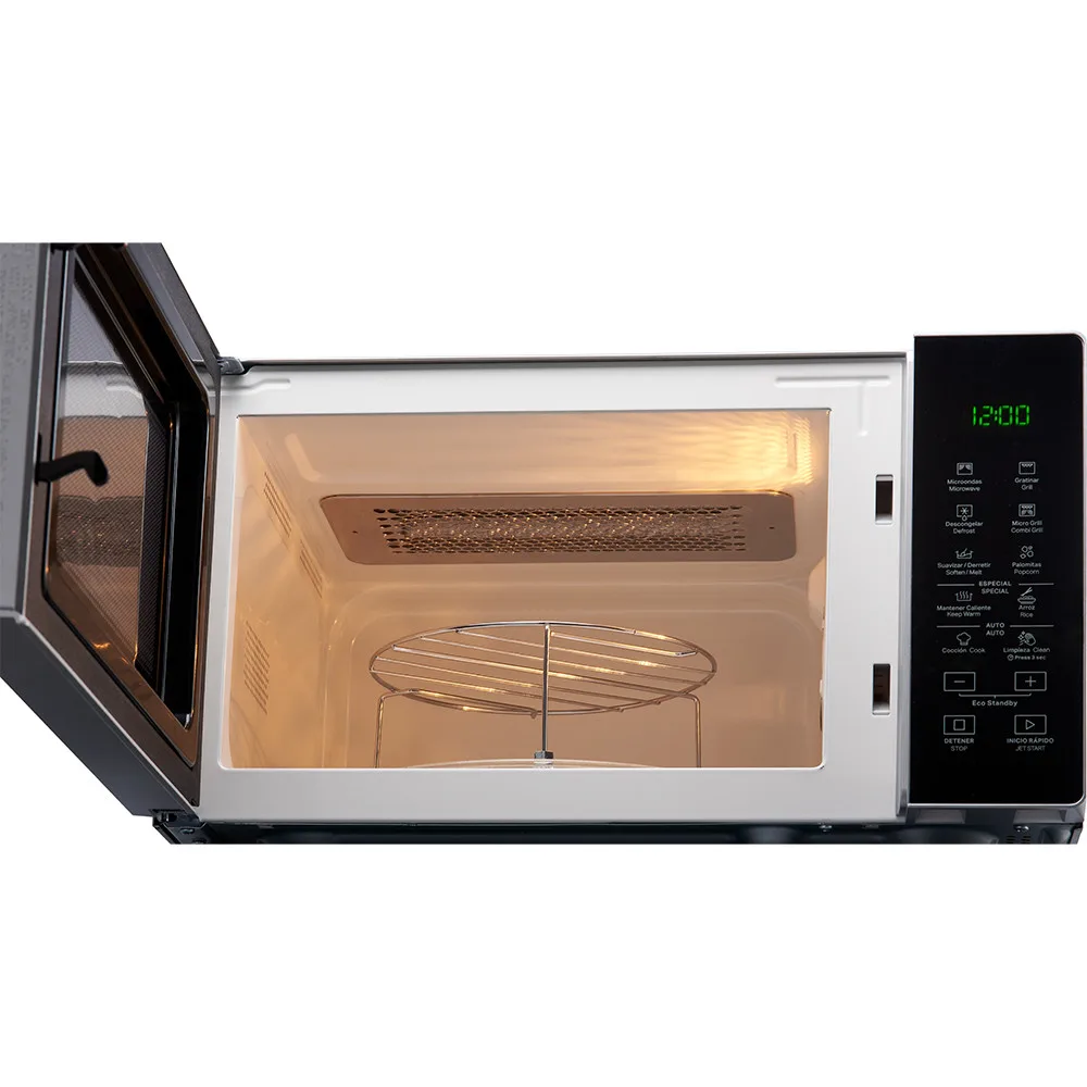 Miniatura 2 - MICROONDAS WHIRLPOOL WMG25SZIM 25L C/ GRILL SILVER - WHIRLPOOL - Microondas - Rapidito - Loma Grande