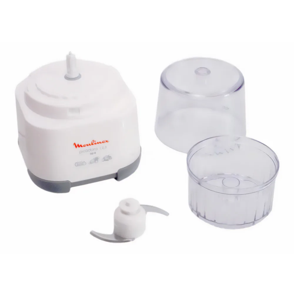 Miniatura 3 - PICADORA MOULINEX PICA TODO 1-2-3 MOD AD6011CL 750W 300GRS 220V 50HZ - MOULINEX - Picadora - Rapidito - L…