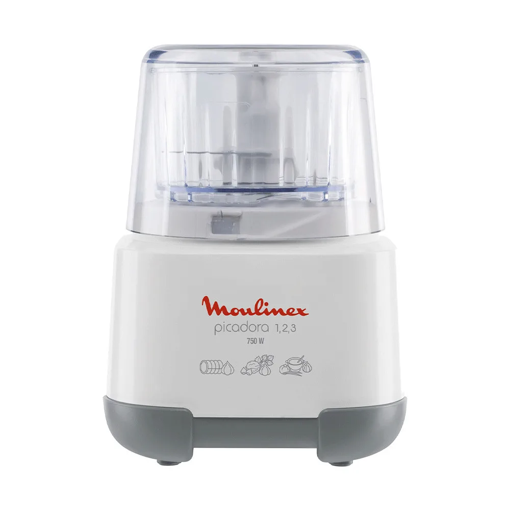 PICADORA MOULINEX PICA TODO 1-2-3 MOD AD6011CL 750W 300GRS 220V 50HZ - MOULINEX - Picadora - Rapidito - Loma Grande