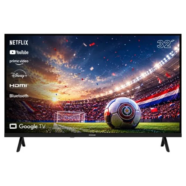 TV MIDAS 32" HD LED SMART GOOGLE FRAMELESS TV SERIE MD-XP32G - MIDAS - Televisores - Rapidito - Loma Grande
