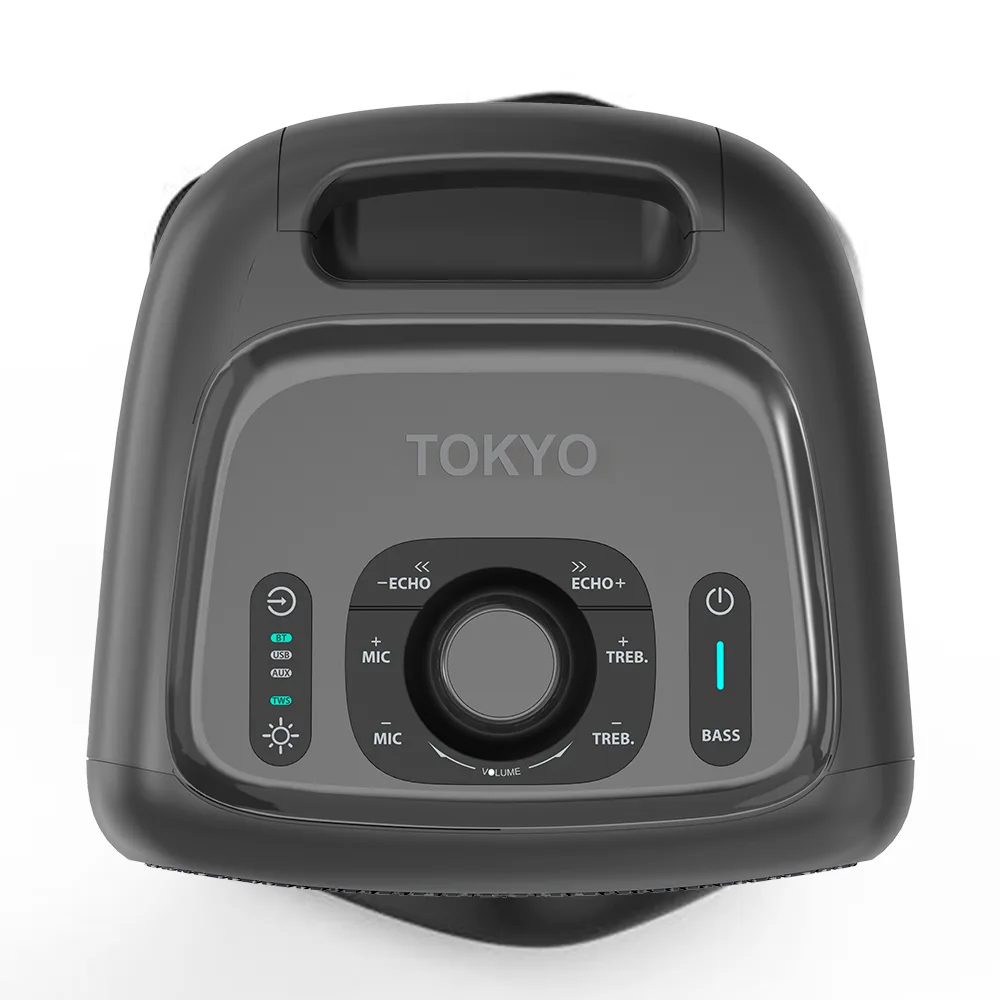 Miniatura 2 - PARLANTE TOKYO PARTY BOOM 10,5" BATERIA 10800mAh BT-TWS 1 MICROF. - TOKYO - Equipos de Sonido - Rapidito…