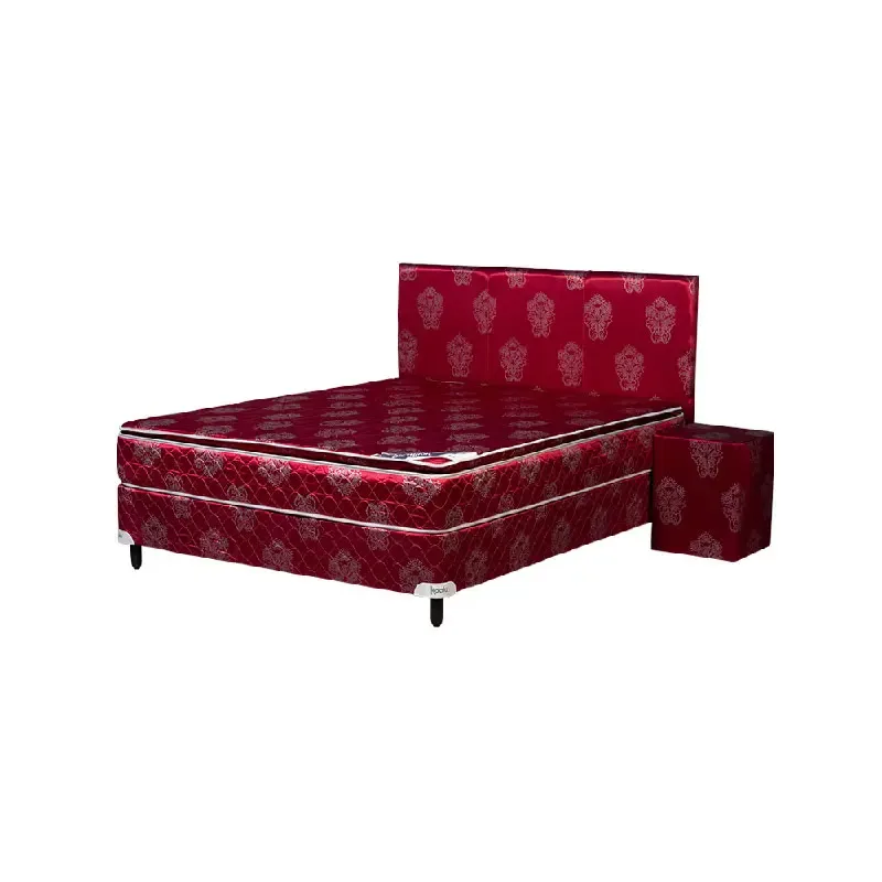 Miniatura 2 - CAMA SOMMIER KOALA DORMILON 140X190 BORDO - KOALA - Sommier - Rapidito - Loma Grande
