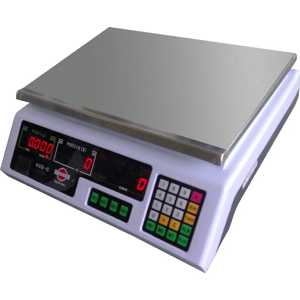 BALANZA ELECTRONICA TOKYO INDUSTRIAL MOD ACS-C 30KGS C/BATERIA 220V - TOKYO - Balanza - Rapidito - Loma Grande