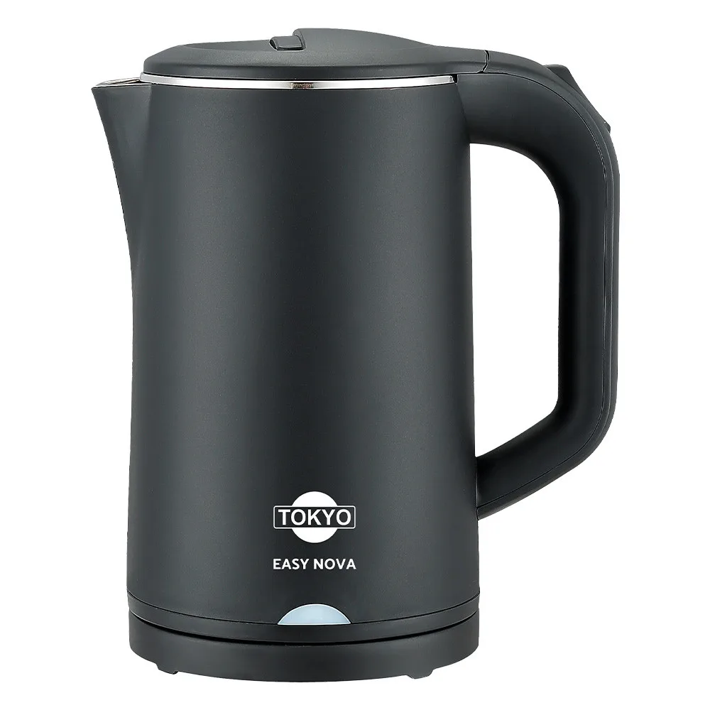 HERVIDORA TOKYO EASY PRO NEGRA JARRA DE ACERO INOXIDABLE 1,7 L 1500 W - TOKYO - Hervidora - Rapidito - Loma Grande