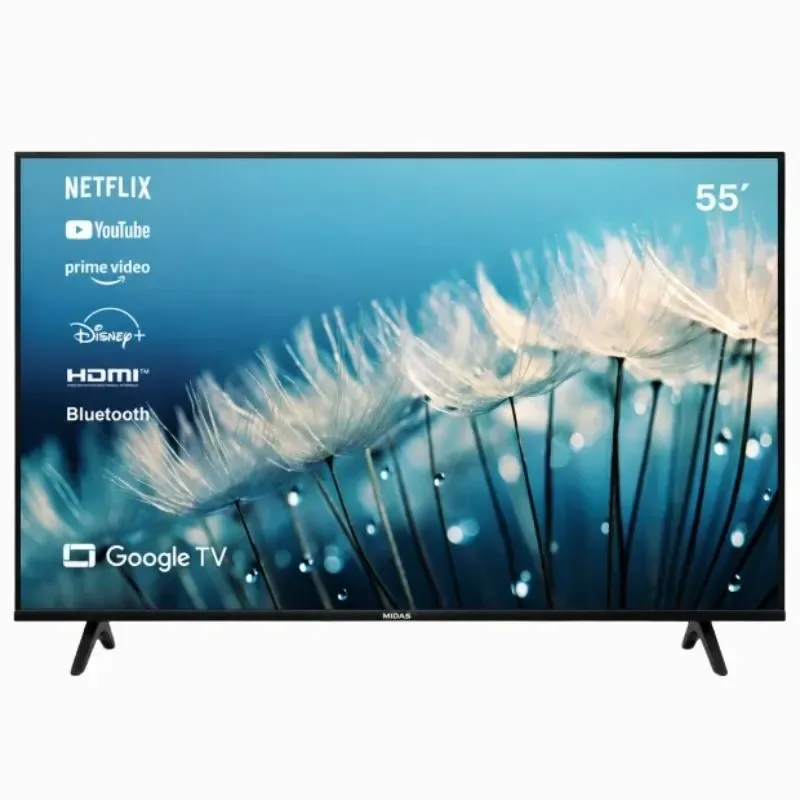 Miniatura 2 - TV MIDAS 55" UHD LED SMART GOOGLE TV FRAMELESS + SOPORTE SERIE MD-XP55GTV - MIDAS - Televisores - Rapidit…
