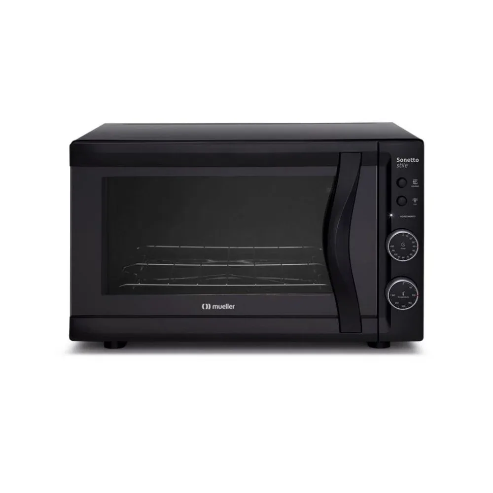 HORNO ELECTRICO MUELLER MFB50F NEGRO SONETTO - MUELLER - Horno Eléctrico - Rapidito - Loma Grande