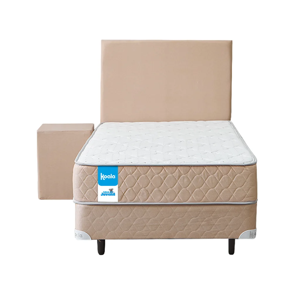 CAMA JUVENIL KOALA 120X190 BEIGE - KOALA - CAMAS - Rapidito - Loma Grande