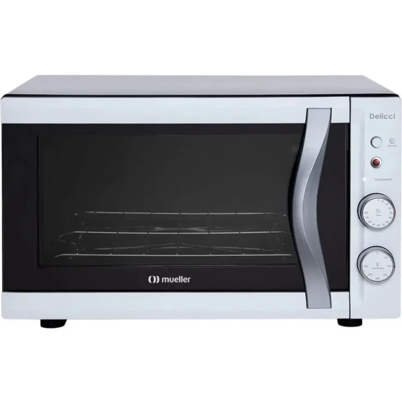 HORNO MUELLER 44LTS DELICCI C/TIMER BLANCO - MUELLER - Horno Eléctrico - Rapidito - Loma Grande