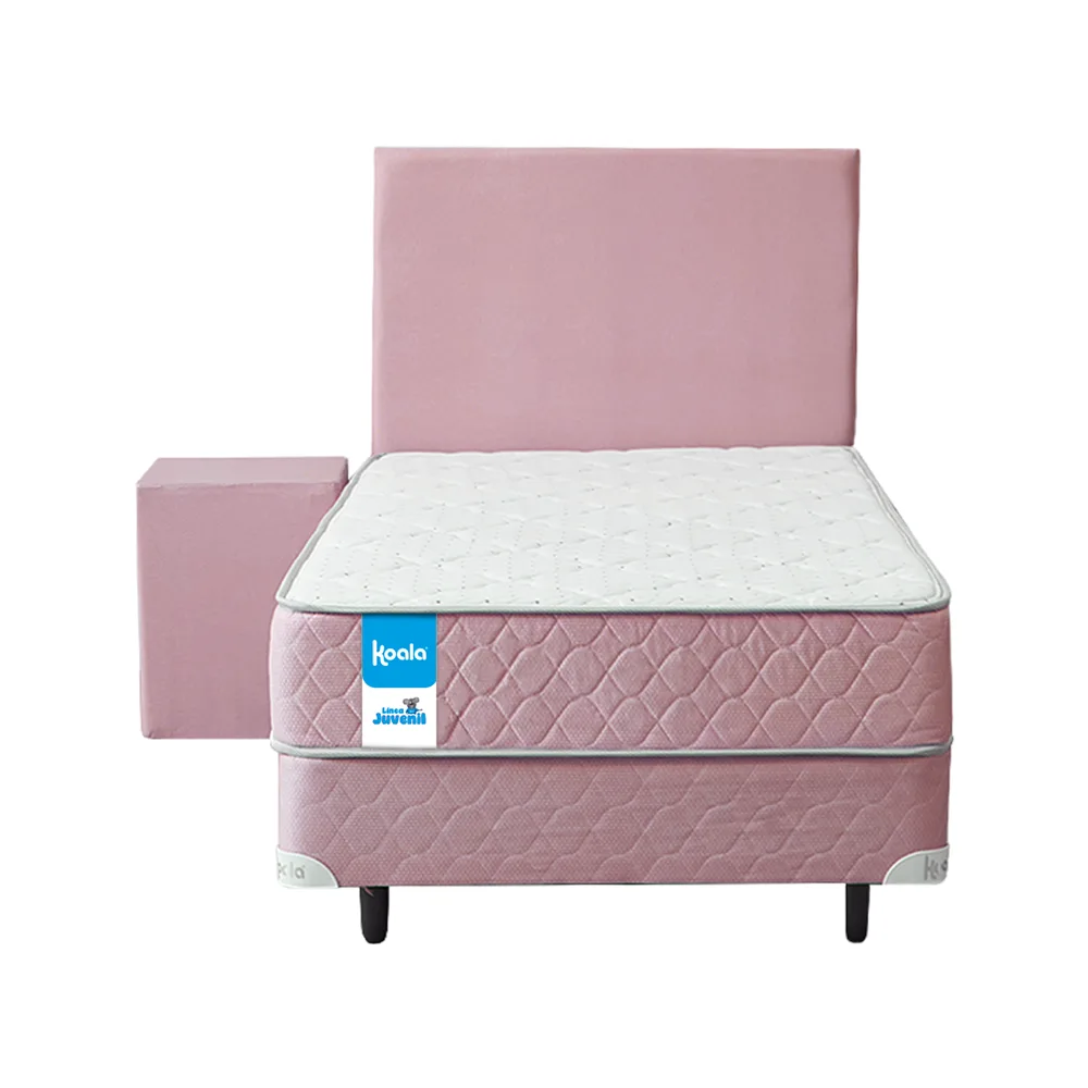 CAMA JUVENIL KOALA ROSA 100X190M - KOALA - CAMAS - Rapidito - Loma Grande