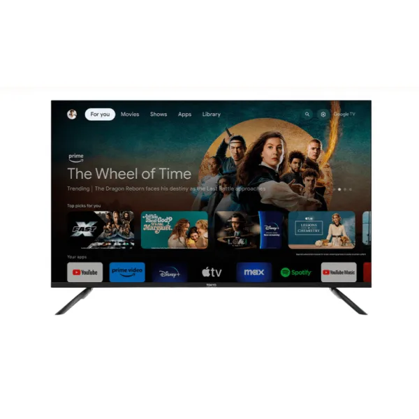 SMART TV 55 TOKYO GOOGLE 4K FRAMELESS - TOKYO - Televisores - Rapidito - Loma Grande