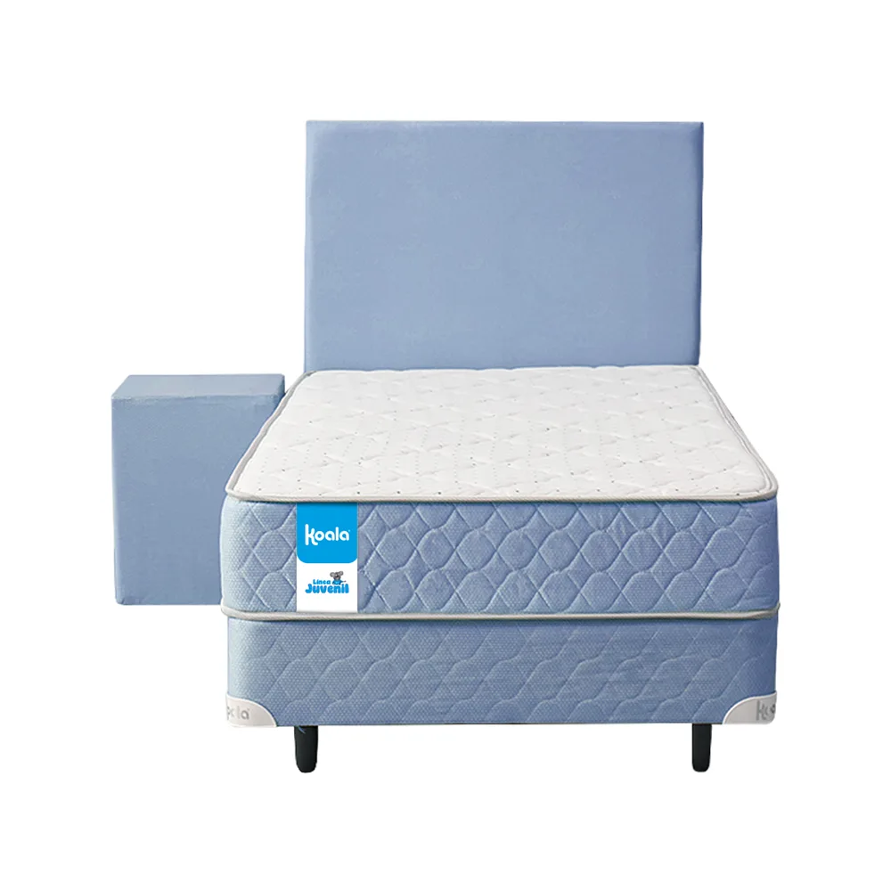 CAMA JUVENIL KOALA 120X190 AZUL - KOALA - CAMAS - Rapidito - Loma Grande