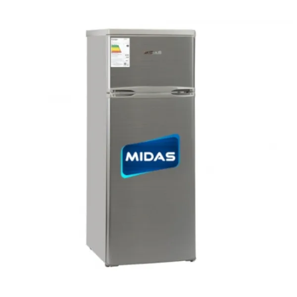 Heladera Midas MD-RHX300 300Lts 2P F.H. Inox - MIDAS - Heladeras - Rapidito - Loma Grande