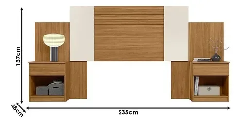 CABECERA MOVAL ARAGUAIA - MOVAL - Muebles - Rapidito - Loma Grande