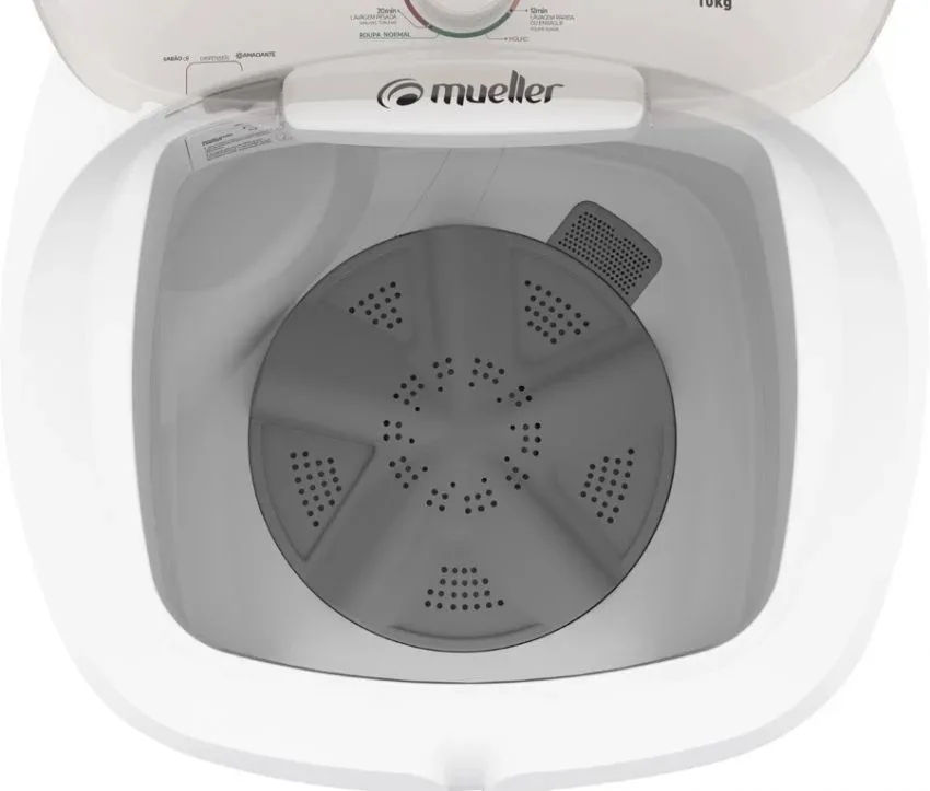 Miniatura 4 - LAVARROPAS MUELLER FAMILY LITE 10KG BLANCO - MUELLER - Lavarropas - Rapidito - Loma Grande