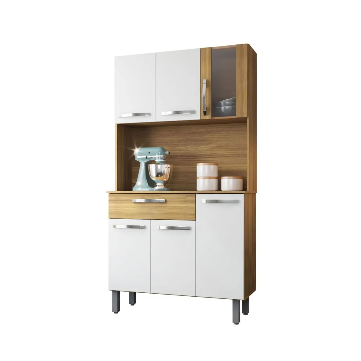 Miniatura 1 - KIT COCINA 920 6P 1CAJ PARIS FIO - ABBA - Muebles - Rapidito - Loma Grande
