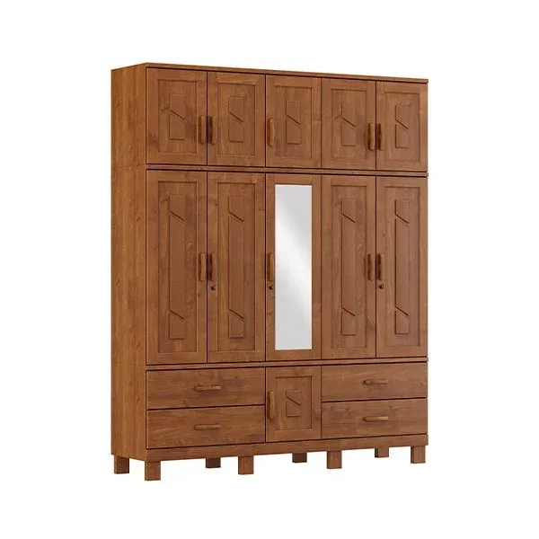 Miniatura 1 - ROPERO 11P 4CAJ COBRE 1277C FIN CAST - ABBA - Muebles - Rapidito - Loma Grande
