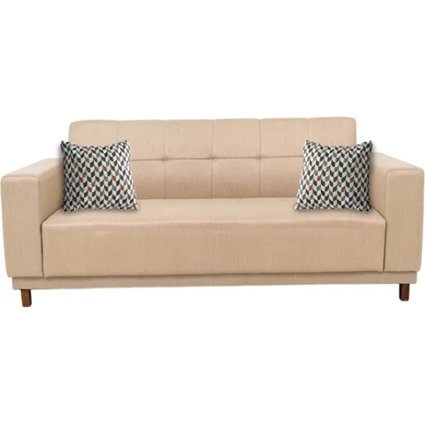 Miniatura 2 - LIVING MALAGA 2C Y 3C BEIGE 34 SR RAINBOW 100/13 MARRON - KOALA - Muebles - Rapidito - Loma Grande