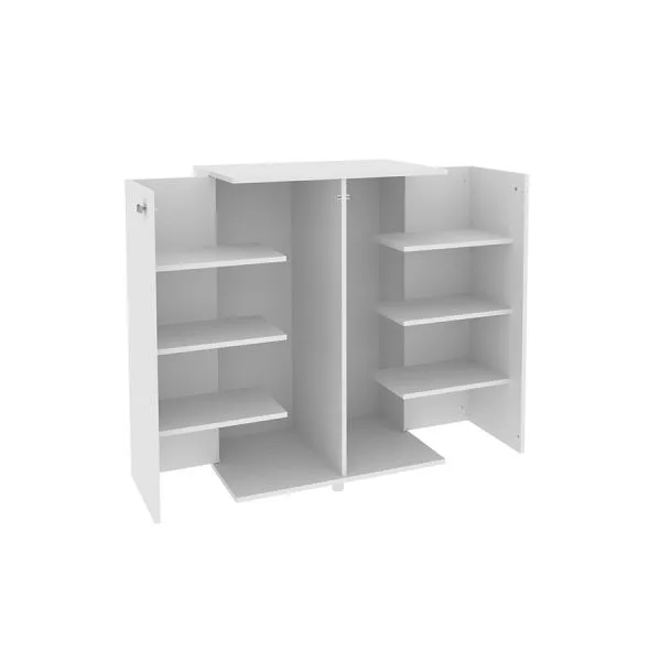 Miniatura 2 - ZAPATERA 2P SA3400 TEC BLANCO - ABBA - Muebles - Rapidito - Loma Grande