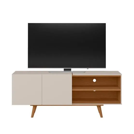 Miniatura 2 - RACK COLIBRI ALDAN OFFWHITE/FREIJO - INVERFIN - Muebles - Rapidito - Loma Grande