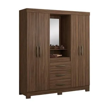 Miniatura 3 - ROPERO 4P NT5015 CAPELINHA NOTAVEL - ABBA - Muebles - Rapidito - Loma Grande